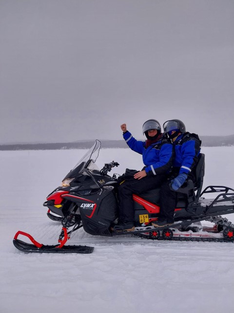 lapland anne snowmobile